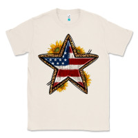 Natural western 4th of july star Classic Tee - HRA Design Shop