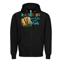 Black raised on sweet tea and jesus Zipper Hoodie - AdoDesignShop