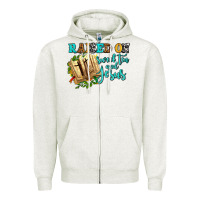 Oatmeal Heather raised on sweet tea and jesus Zipper Hoodie - AdoDesignShop