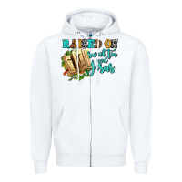 White raised on sweet tea and jesus Zipper Hoodie - AdoDesignShop