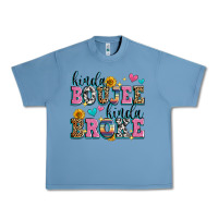 Pebble Blue kinda boujee kinda broke Urban Heavy Tee - Zillion Design Studio