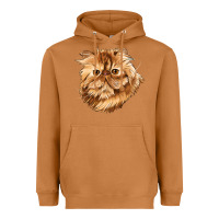 Meerkat Persian Cat Face Heavyweight Hoodie - LillyAllenDesigns