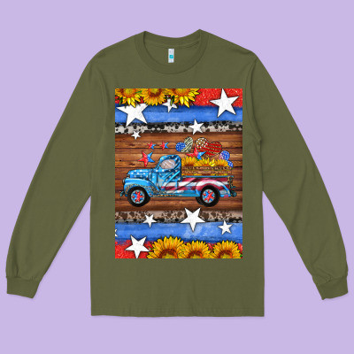 American Truck Air Freshener Long Sleeve Tee Designed By Hra Design Shop