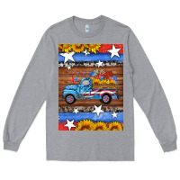 Heather Grey american truck air freshener Long Sleeve Tee - HRA Design Shop
