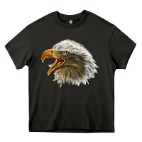 Asphalt Bald Head Eagle Heavy Core Tee - LillyAllenDesigns