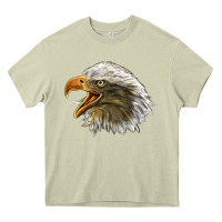 Mossy Bald Head Eagle Heavy Core Tee - LillyAllenDesigns