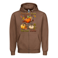Chestnut pumpkin kisses harvest wishes Zipper Hoodie - BundleAndBundleShop