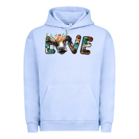 Pigment Grape Ice love with holstein cow Urban Hoodie - BarkalooDesign