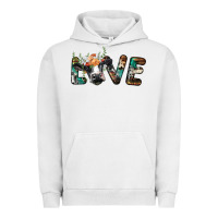 Pigment Lunar Rock love with holstein cow Urban Hoodie - BarkalooDesign