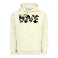 Pigment Pistachio love with holstein cow Urban Hoodie - BarkalooDesign