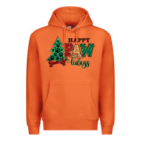 Carrot happy pawlidays christmas pets Premium Hoodie - MaliasSmallBusiness