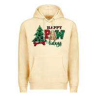 Pina Colada happy pawlidays christmas pets Premium Hoodie - MaliasSmallBusiness
