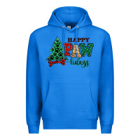 True Royal happy pawlidays christmas pets Premium Hoodie - MaliasSmallBusiness
