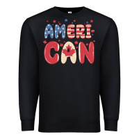 Black American Premium Sweatshirt - MaliasSmallBusiness