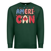 Sports Green American Premium Sweatshirt - MaliasSmallBusiness