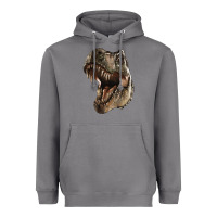Storm Tyrannosaurus T Rex Face Heavyweight Hoodie - LillyAllenDesigns