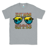 Heather Grey hot mom summer Classic Tee - CowhideDigitalArt
