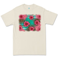 Bone easter spring leopard serape background Premium Tee - Artiststas