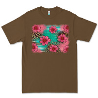 Cacao easter spring leopard serape background Premium Tee - Artiststas