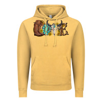 Vintage Mustard western love bull skull with gemstone and sunflowe Vintage Hoodie - texasbilliewilder