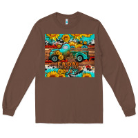 Chestnut western farm life truck sunflowers  mousepad Long Sleeve Tee - HRA Design Shop