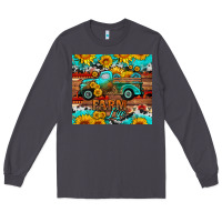 Smoke western farm life truck sunflowers  mousepad Long Sleeve Tee - HRA Design Shop