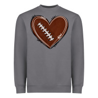 Storm american football heart Heavyweight Sweatshirt - texasbilliewilder