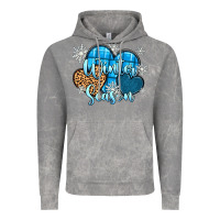 Cloud Rock snow hearts winter season Vintage Hoodie - Zillion Design Studio