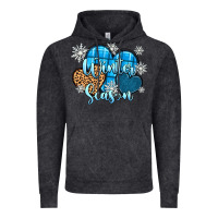 Snow Hearts Winter Season Vintage Hoodie | Teevron