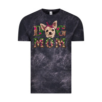 Cloud Black christmas dog mom chihuahua Vintage Tee - RanaPortraitStore