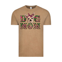Vintage Coffee christmas dog mom chihuahua Vintage Tee - RanaPortraitStore
