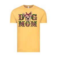 Vintage Mustard christmas dog mom chihuahua Vintage Tee - RanaPortraitStore