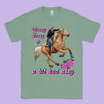 Classy Sassy & A Bit Bad Assy Classic Tee Designed By Ranaportraitstore