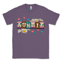 Lavender daisy auntie Classic Tee - AdoDesignShop