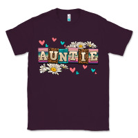 Plum daisy auntie Classic Tee - AdoDesignShop