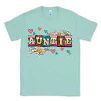 Seafoam daisy auntie Classic Tee - AdoDesignShop
