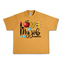 Peanut Butter love my job teacher life Urban Heavy Tee - BarkalooDesign