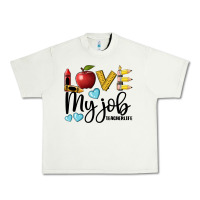 Pistachio love my job teacher life Urban Heavy Tee - BarkalooDesign