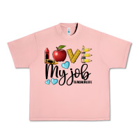 Salmon love my job teacher life Urban Heavy Tee - BarkalooDesign
