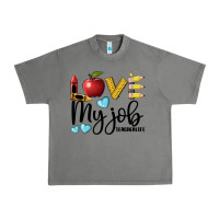 Tornado love my job teacher life Urban Heavy Tee - BarkalooDesign