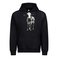 Black holstein cow Urban Hoodie - BarkalooDesign