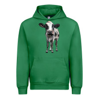 Emerald holstein cow Urban Hoodie - BarkalooDesign