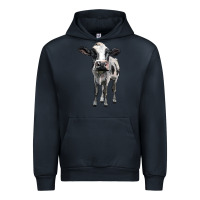 Navy holstein cow Urban Hoodie - BarkalooDesign