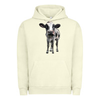 Pigment Pistachio holstein cow Urban Hoodie - BarkalooDesign