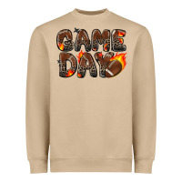 Game Day Football Leopard Heavyweight Sweatshirt | Teevron