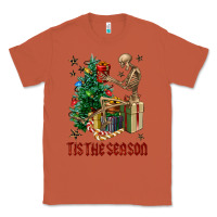 Copper Skeleton tis the season Classic Tee - FaDigitalArtStudio