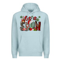 Blue Mist let it snow Premium Hoodie - MaliasSmallBusiness