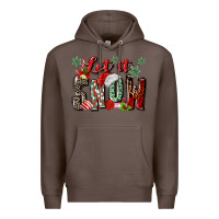 Coffee let it snow Premium Hoodie - MaliasSmallBusiness