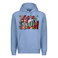 Colony Blue let it snow Premium Hoodie - MaliasSmallBusiness