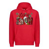 Red let it snow Premium Hoodie - MaliasSmallBusiness